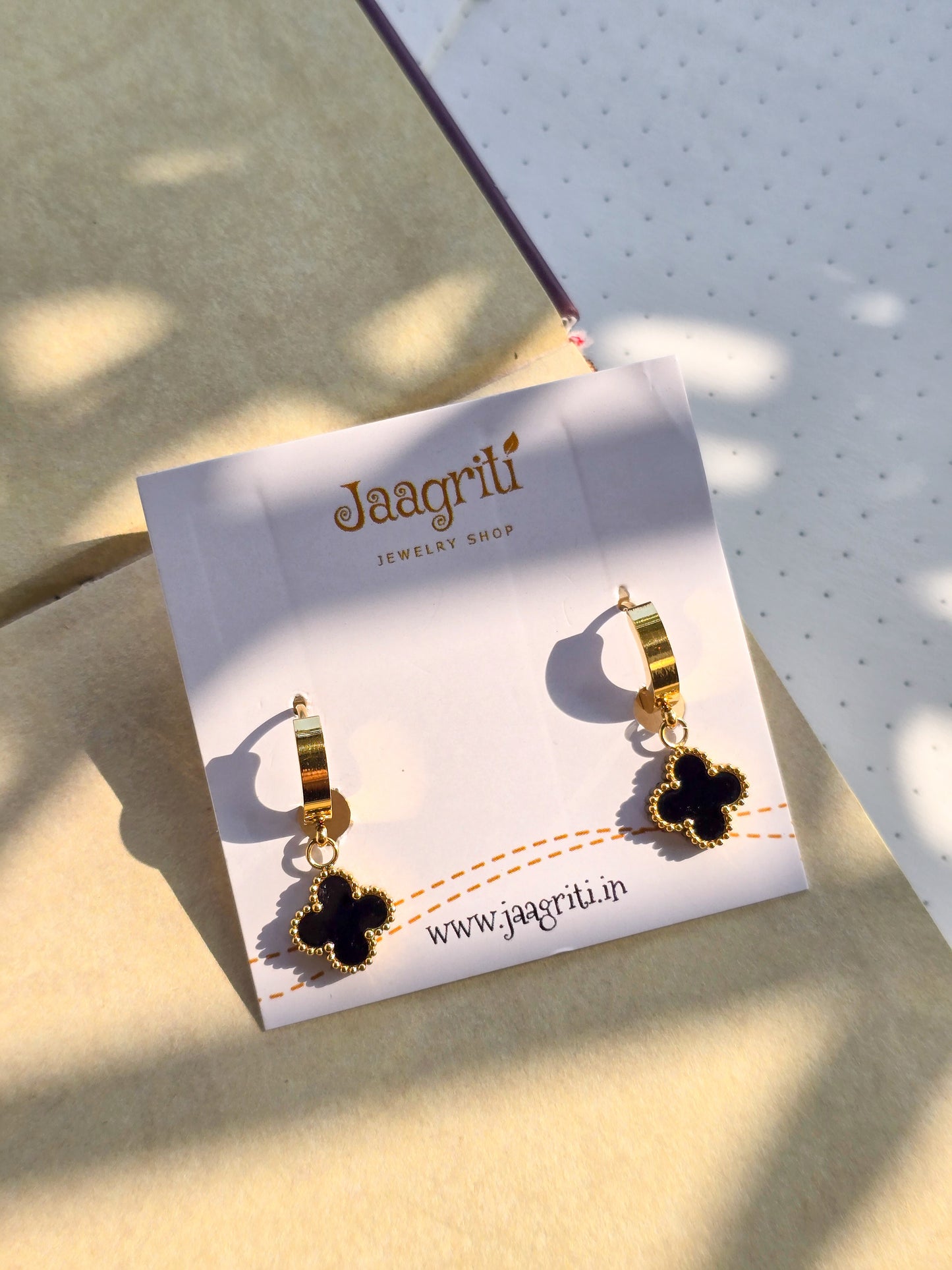Drop Earing Black