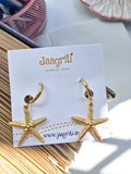 Anti-Tarnish star stud Earring  enmode lifestyle
