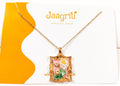 | 3D Floral Pendant Vintage Style Necklace |