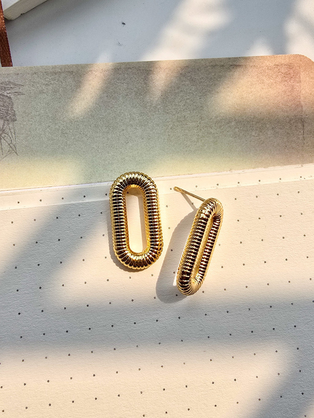Anti Tarnish Stud Earring