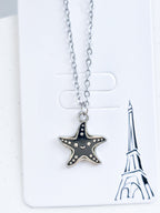 YJ-P4135 | Star Pendant Necklace Silver |