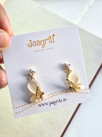 3D Butterfly Korean Earring (Golden)