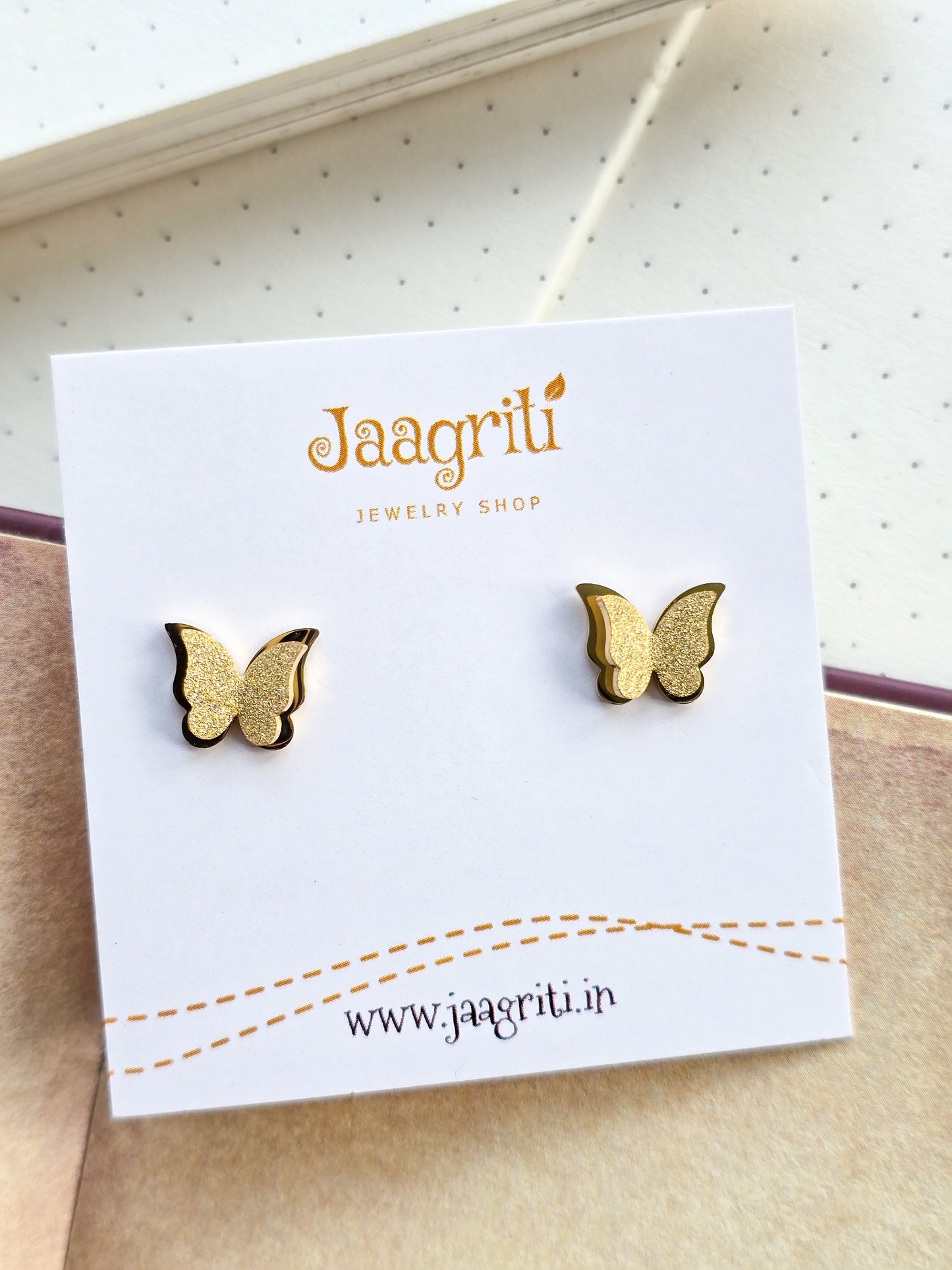 Butterfly Stud Earing