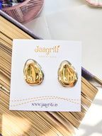 Anti-Tarnish Droplet stud Earring  enmode lifestyle