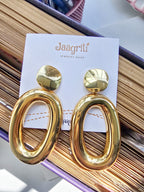 Anti-Tarnish Drop stud Earring  enmode lifestyle