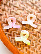 | Luxury Crystal Hair Clips Random | Secure Spring Grip, Crystal Hair Bow Clip