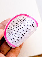 Hair Clip For Women & Girls Strong Grip Claw Clip | Cute Dragon Fruit  Design |